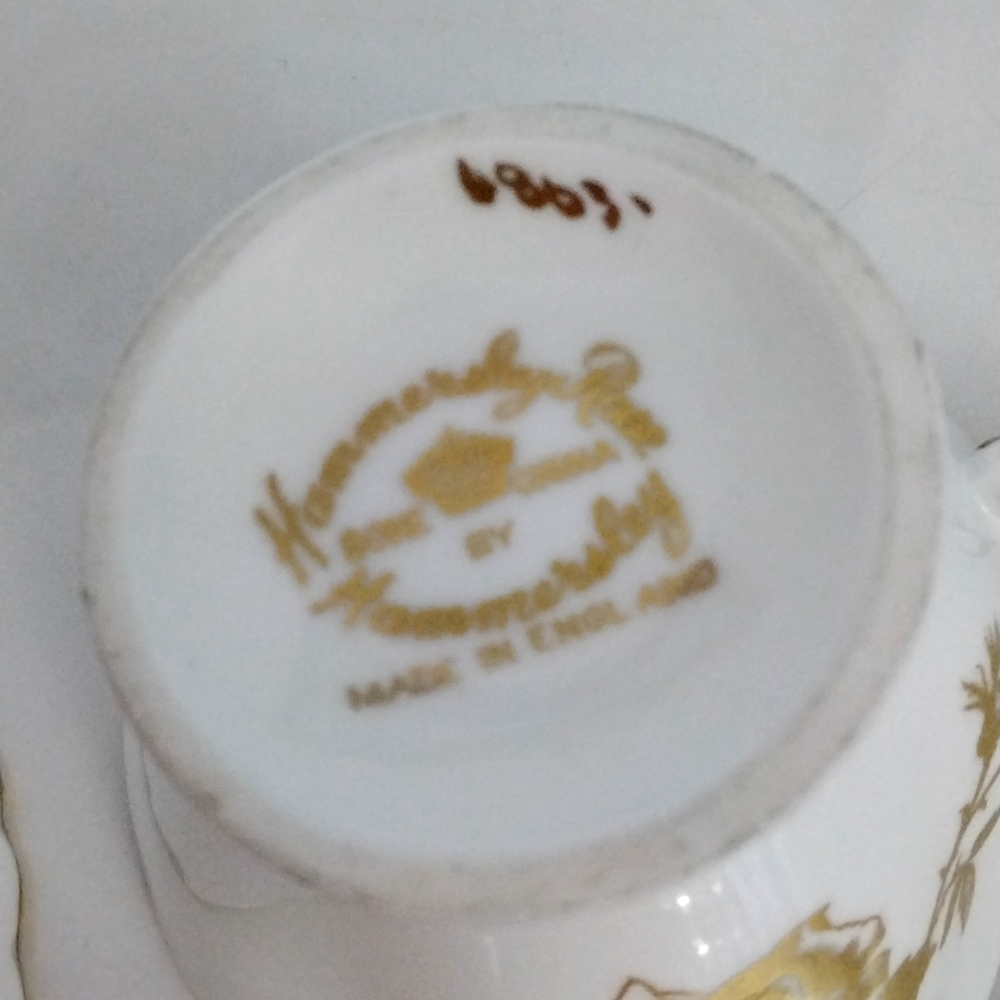 Hammersley Rose tea cup and saucer - Picture 6 of 11